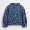 Baby & Kleinkind-Jeansjacke mit Blumenmuster