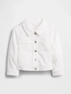 Baby & Kleinkind-Jeansjacke mit Ösen
