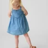 Baby & Kleinkind-Jeanskleid mit Herz-Trägerhemd