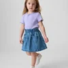 Baby & Kleinkind-Jeansrock mit Herztaschen