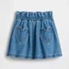 Baby & Kleinkind-Jeansrock mit Herztaschen