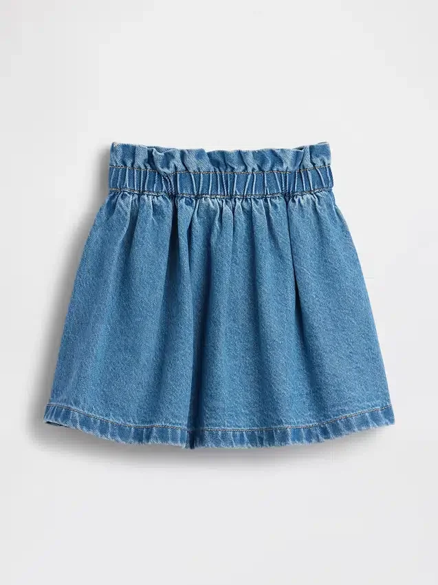 Baby & Kleinkind-Jeansrock mit Herztaschen