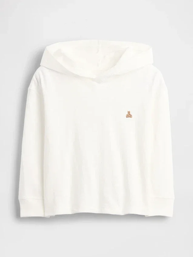 Baby & Kleinkind-Kapuzen-T-Shirt aus Bio-Baumwolle