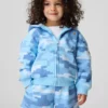 Baby & Kleinkind-Kapuzenpullover mit Reißverschluss „Vintagesoft Camo“