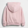 Baby & Kleinkind-Kapuzenpullover „Vintagesoft“ mit Reißverschluss und Logo