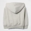 Baby & Kleinkind-Kapuzenpullover „Vintagesoft“ mit Reißverschluss und Logo