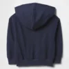 Baby & Kleinkind-Kapuzenpullover „Vintagesoft“ mit Reißverschluss und Logo