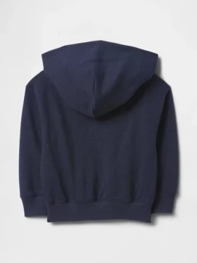Baby & Kleinkind-Kapuzenpullover „Vintagesoft“ mit Reißverschluss und Logo