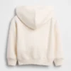 Baby & Kleinkind-Kapuzenpullover „Vintagesoft“ mit Reißverschluss und Logo