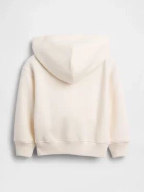 Baby & Kleinkind-Kapuzenpullover „Vintagesoft“ mit Reißverschluss und Logo