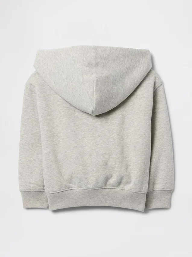 Baby & Kleinkind-Kapuzenpullover „Vintagesoft“ mit Reißverschluss und Logo