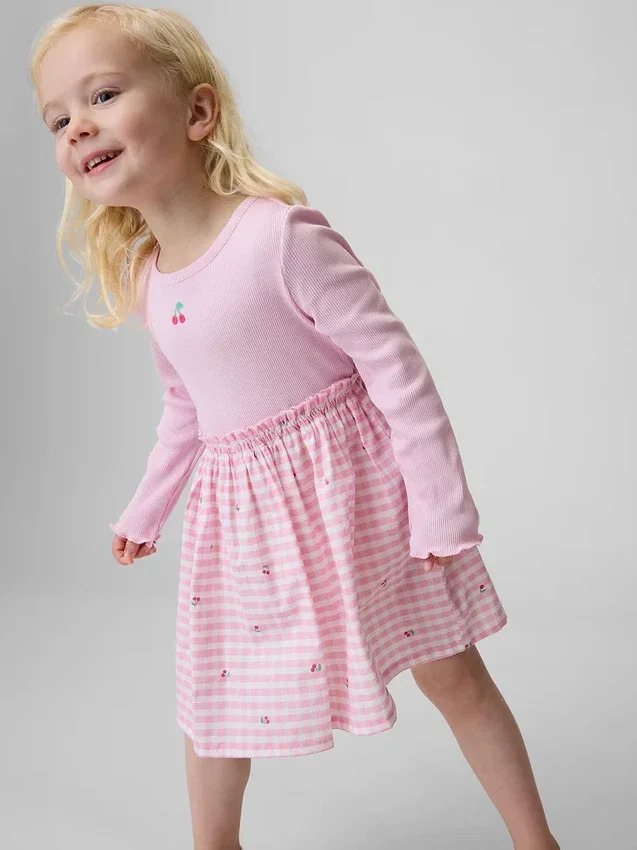 Baby & Kleinkind-Kleid aus verschiedenen Materialien