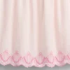 Baby & Kleinkind-Kleid mit Lochstickerei