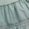 Baby & Kleinkind-Kleid mit Stufenrock und Spitzenbesatz