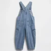 Baby & Kleinkind-Latzhose mit Herz-Tasche und Hufeisen-Design