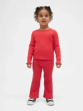 Baby & Kleinkind-Leggings mit ausgestelltem Bein im Mix-&-Match-Stil