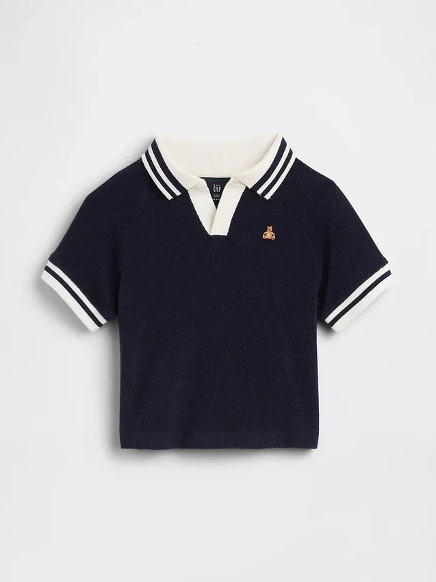 Baby- & Kleinkind-Polohemd aus Frottee