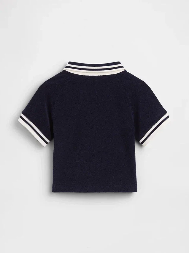 Baby- & Kleinkind-Polohemd aus Frottee