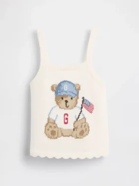 Baby & Kleinkind-Pullover mit „Brannan Bear Americana“-Motiv