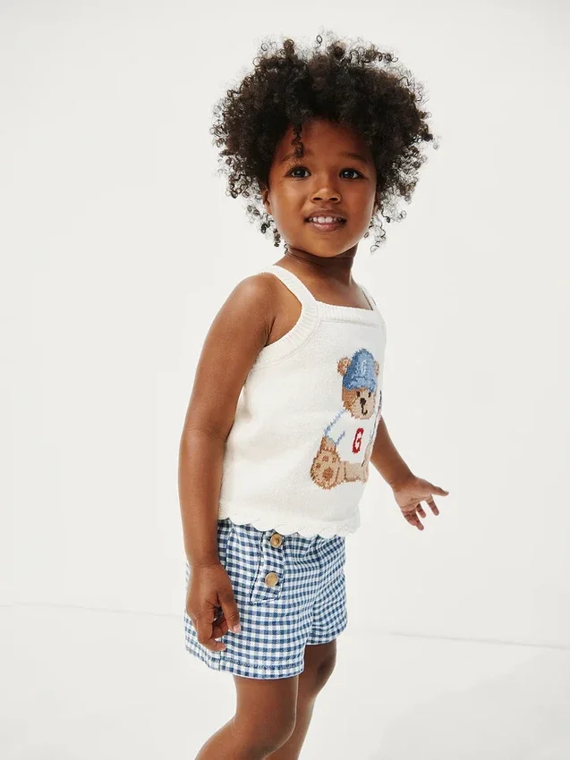 Baby & Kleinkind-Pullover mit „Brannan Bear Americana“-Motiv
