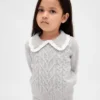 Baby & Kleinkind-Pullover mit Kragen aus CashSoft