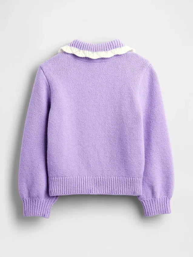 Baby & Kleinkind-Pullover mit Kragen aus CashSoft