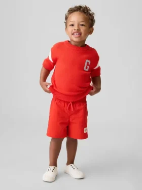 Baby & Kleinkind-Pullover mit Varsity-Logo