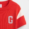 Baby & Kleinkind-Pullover mit Varsity-Logo