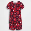 Baby & Kleinkind-Pyjama-Set aus gebürsteter Bio-Baumwolle mit Marvel-Motiv