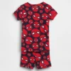 Baby & Kleinkind-Pyjama-Set aus gebürsteter Bio-Baumwolle mit Marvel-Motiv