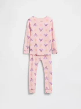Baby & Kleinkind-Pyjama-Set aus gebürsteter Bio-Baumwolle mit Sesamstraßen-Motiv