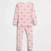 Baby & Kleinkind-Pyjama-Set aus gebürsteter Bio-Baumwolle mit Sesamstraßen-Motiv