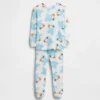 Baby & Kleinkind-Pyjama-Set aus gebürsteter Bio-Baumwolle mit Sesamstraßen-Motiv