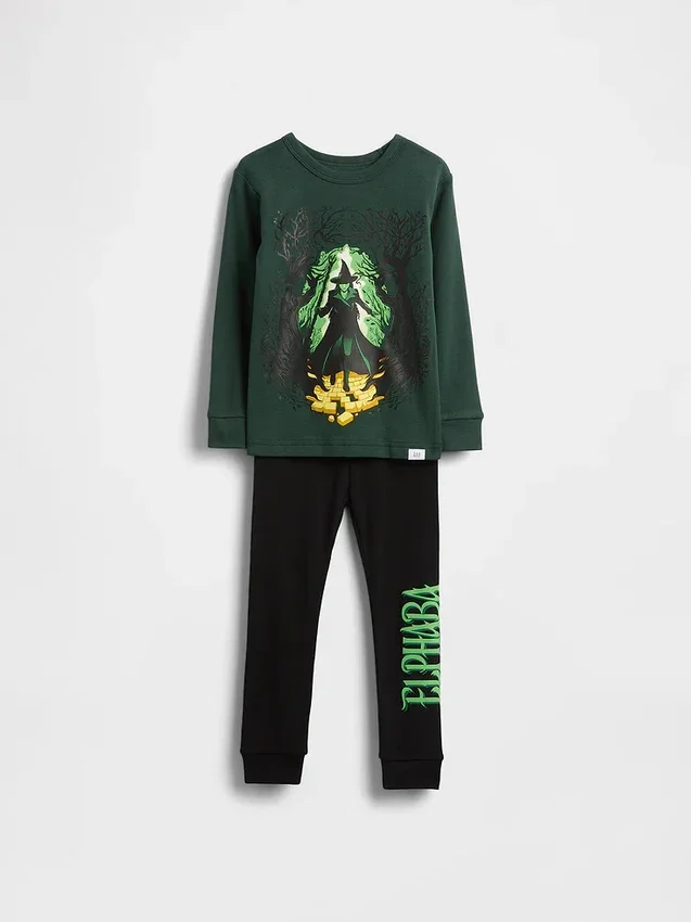 Baby & Kleinkind-Pyjama-Set „Wicked“ aus gebürsteter Bio-Baumwolle