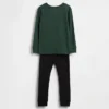 Baby & Kleinkind-Pyjama-Set „Wicked“ aus gebürsteter Bio-Baumwolle