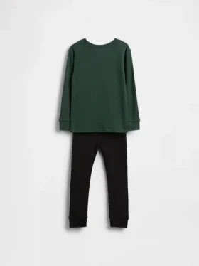 Baby & Kleinkind-Pyjama-Set „Wicked“ aus gebürsteter Bio-Baumwolle