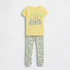 Baby & Kleinkind-Pyjama-Set „Winnie the Pooh“ aus gebürsteter Bio-Baumwolle