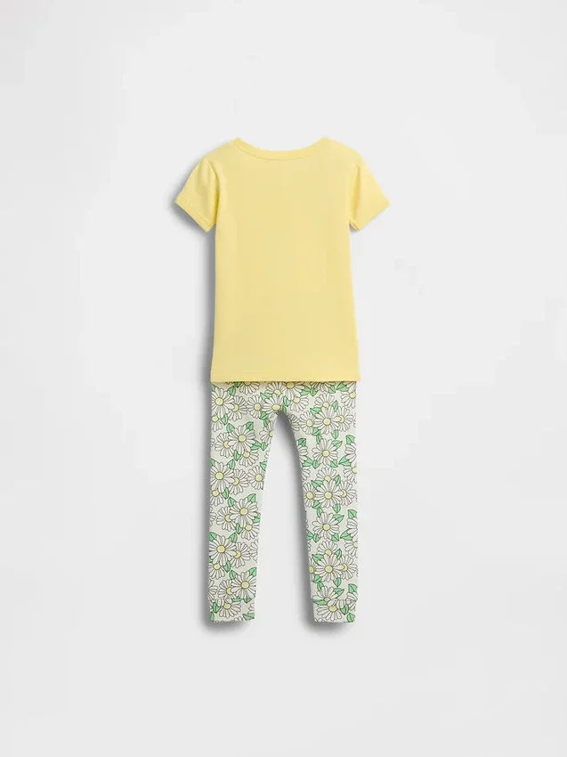 Baby & Kleinkind-Pyjama-Set „Winnie the Pooh“ aus gebürsteter Bio-Baumwolle