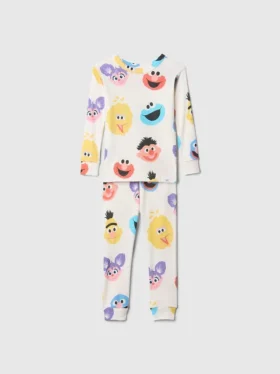 Baby & Kleinkind Sesamstraße Bio-Pyjama-Set aus gebürsteter Baumwolle