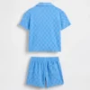 Baby & Kleinkind-Set aus kariertem Frottee im Resort-Stil