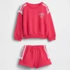 Baby & Kleinkind-Set aus Vintagesoft-Sweatshirt mit Schleifenlogo