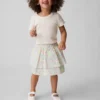 Baby & Kleinkind-Skort mit doppelten Rüschen