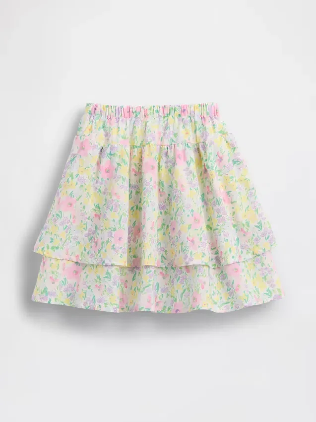 Baby & Kleinkind-Skort mit doppelten Rüschen