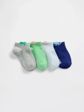 Baby & Kleinkind-Socken mit Dinosaurier-Motiv (4er-Pack)