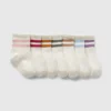 Baby & Kleinkind-Socken mit Varsity-Streifen (7er-Pack)