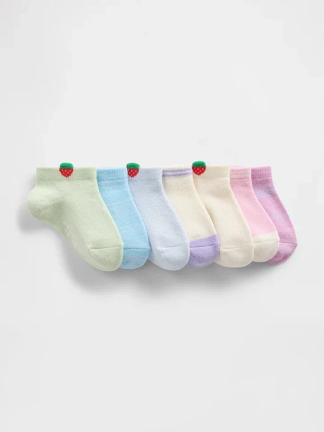 Baby & Kleinkind-Socken „Strawberry“ (7er-Pack)