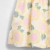 Baby & Kleinkind-Sommerkleid aus Baumwollgaze mit Sonnenblumenmuster