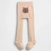 Baby & Kleinkind-Strumpfhose mit Glitzer-Bärenmotiv