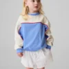 Baby & Kleinkind-Sweatshirt aus Vintagesoft-Frottee im Varsity-Stil