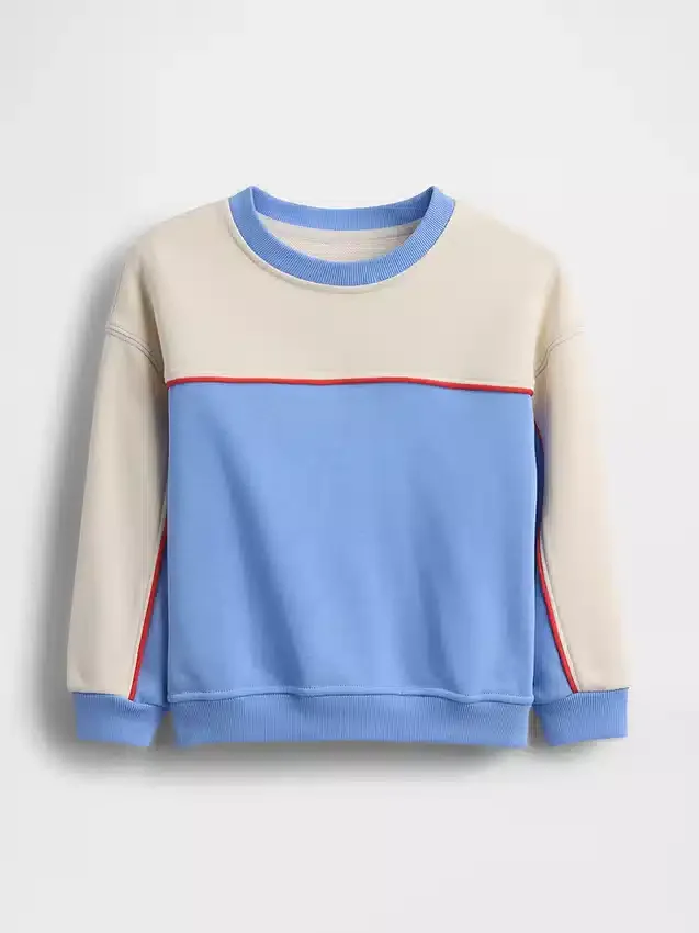Baby & Kleinkind-Sweatshirt aus Vintagesoft-Frottee im Varsity-Stil